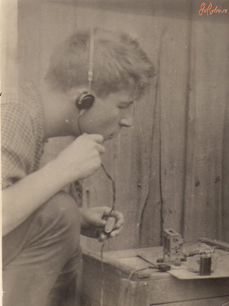 Болохово - Мой первый радиоприёмник 1959 год