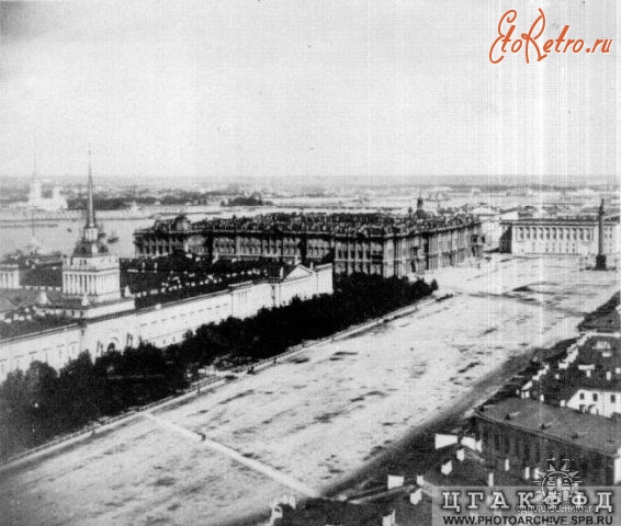 Санкт-Петербург - Панорама с Исаакиевского собора.