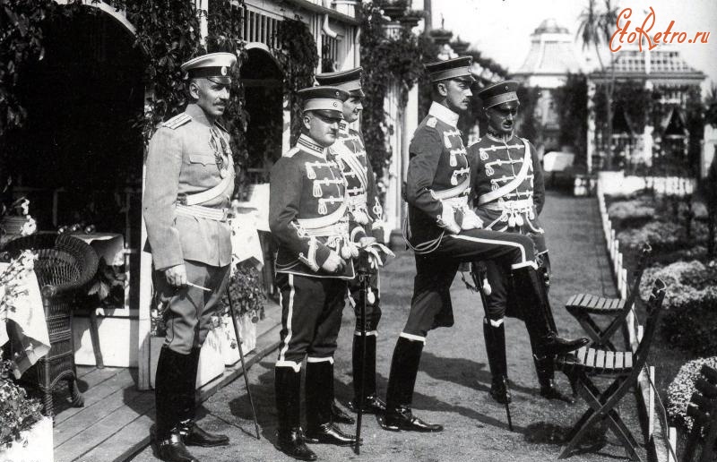 Санкт-Петербург - Группа прусских офицеров