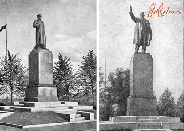 Санкт-Петербург - Ленин и Сталин на Средней Рогатке