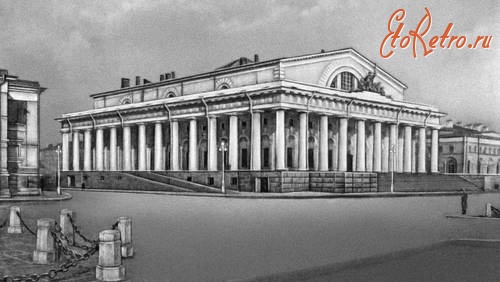 Санкт-Петербург - Биржа (ныне Центральный военно-морской музей)