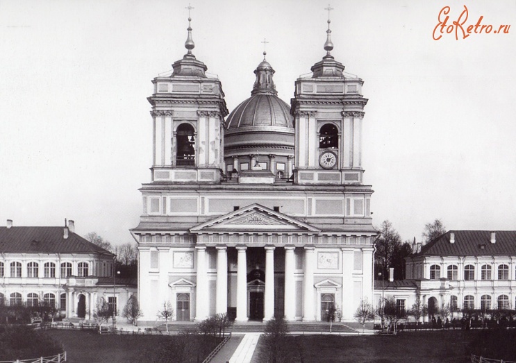 Санкт-Петербург - Внешний вид Троицкого собора Свято-Троицкой Александро-Невской лавры