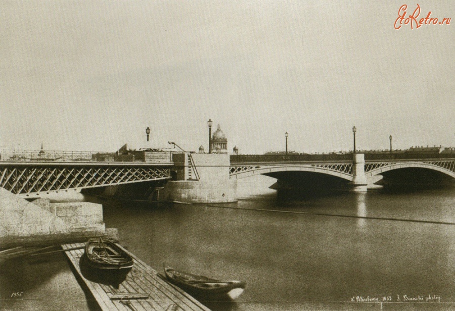 Санкт-Петербург - Благовещенский мост.