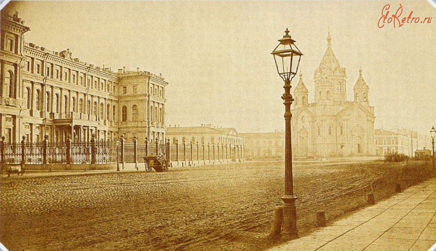 Санкт-Петербург - Неизвестный фотограф, Николаевский дворец на Благовещенской площади.