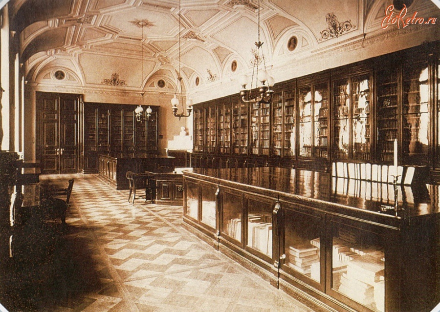 Санкт-Петербург - Библиотека в Мариинском дворце.