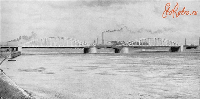 Санкт-Петербург - Володарский мост через Неву в Ленинграде