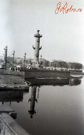 Санкт-Петербург - Стрелка Васильевского острова-1981 год.