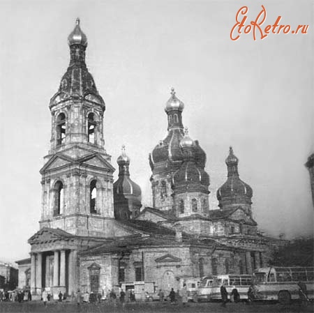 Санкт-Петербург - Храм Спаса на Сенной, построен в 1753 году.
