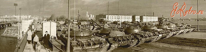 Санкт-Петербург - Испытания Тучкова моста 30 октября 1965 г.