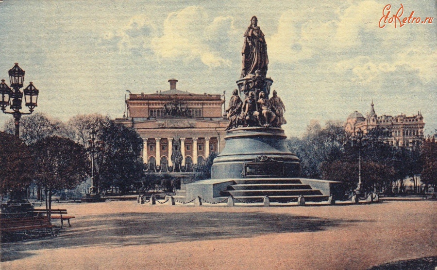 Санкт-Петербург - Памятник Императрице Екатерине II Россия , Санкт-Петербург , Центральный район