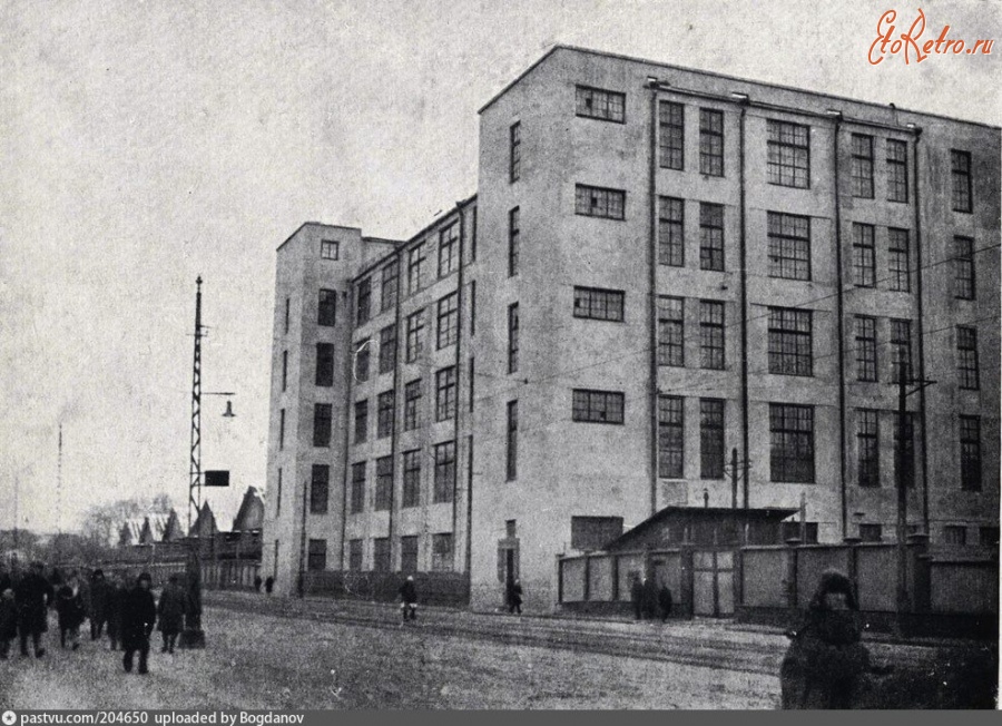 Санкт-Петербург - Катушечная фабрика, построенная в годы первой пятилетки