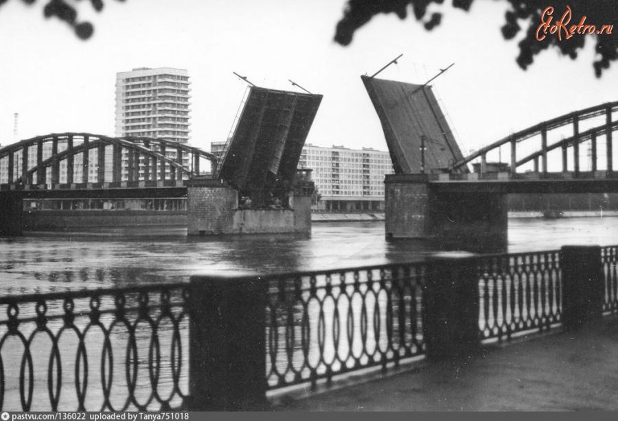 Санкт-Петербург - Володарский мост, дневная разводка