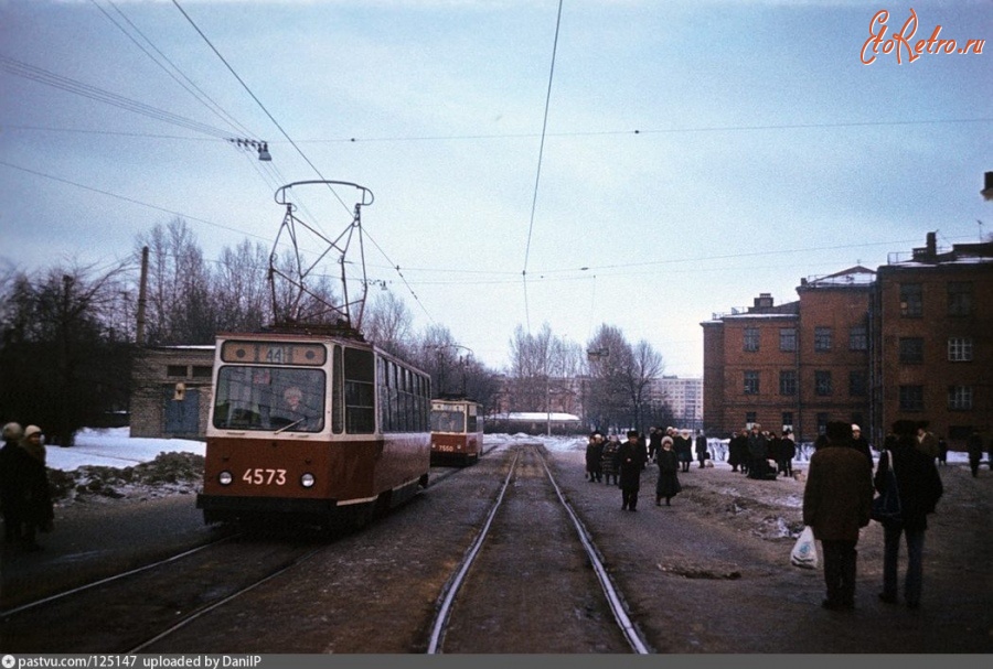 Санкт-Петербург - Трамвайная остановка