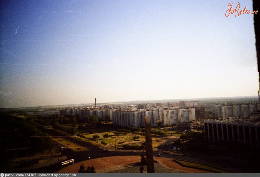 Санкт-Петербург - Вид с высотки на пл. Победы