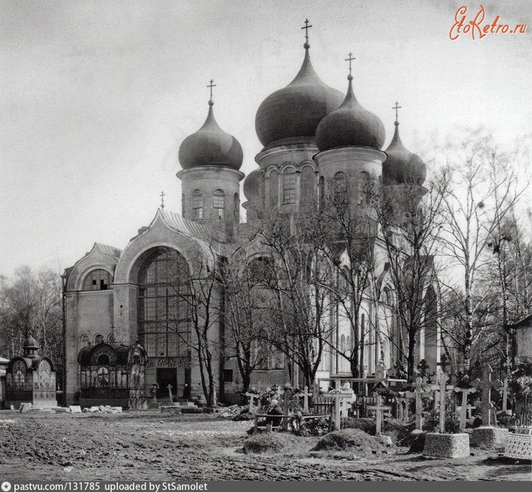 Санкт-Петербург - Церковь Спаса Нерукотворного образа на Волковом православном кладбище