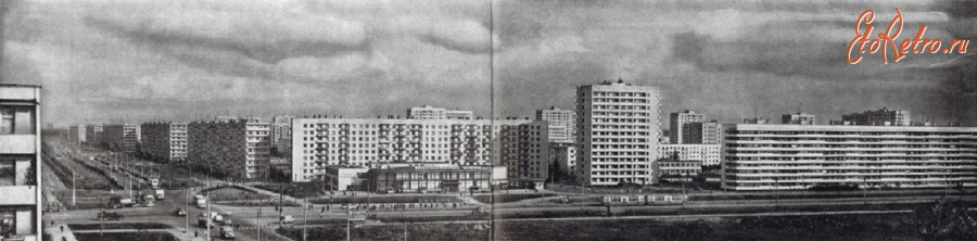 Санкт-Петербург - Панорама Бухарестской улицы с дома 2 по улице Белы Куна
