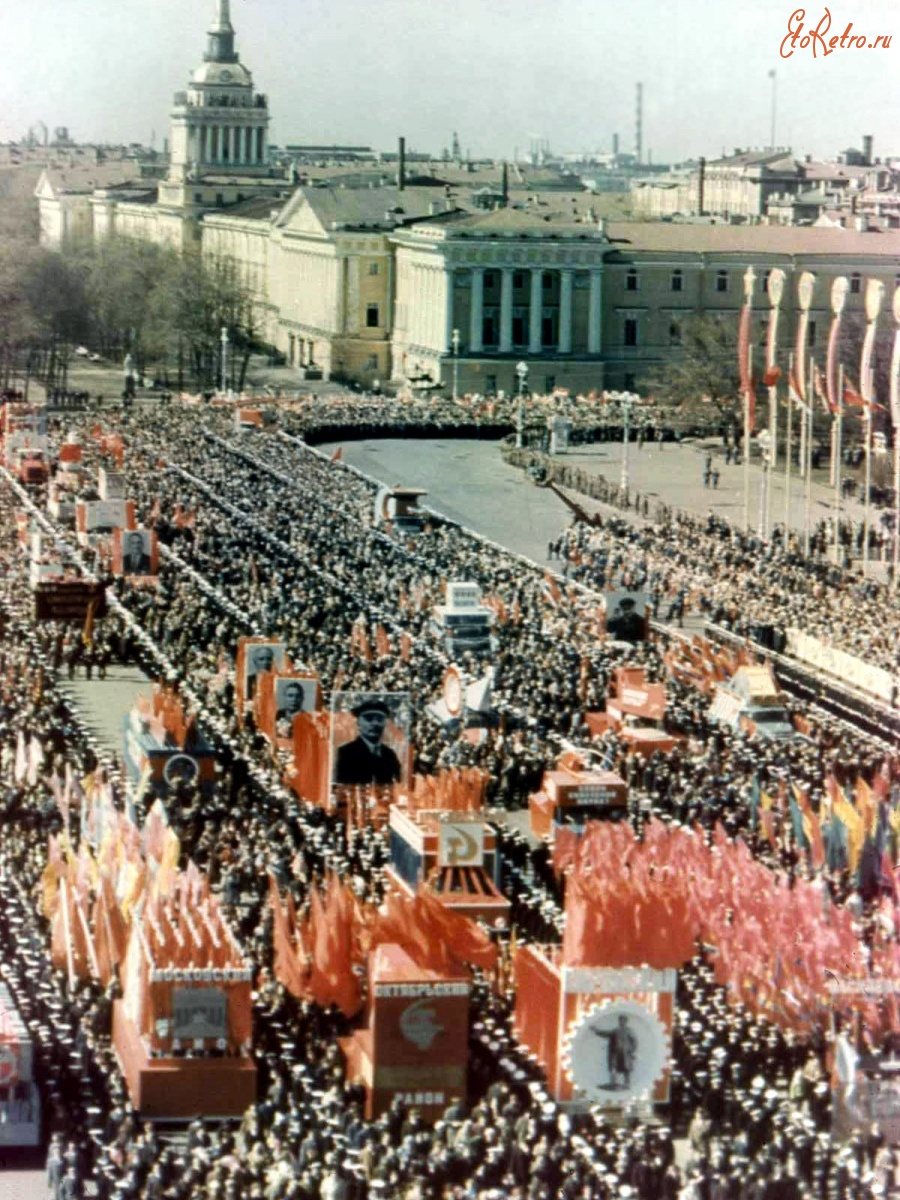 Санкт-Петербург - Ленинград, Дворцовая, 1973-80