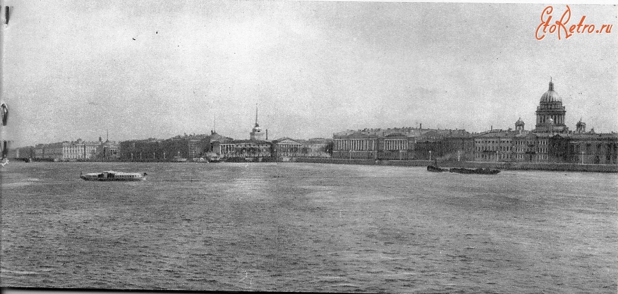 Санкт-Петербург - Панорамные виды реки Невы в Санкт-Петербурге