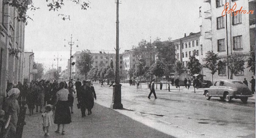 Ижевск - Ижевск  ул.Советская 1960-е годы