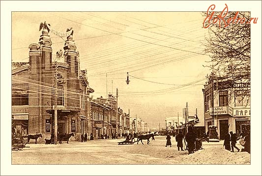 Екатеринбург - Покровский проспект и Успенская улица