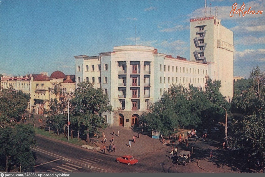 Хабаровск - Здание Главдальстроя