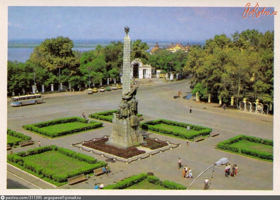 Хабаровск - Памятник героям гражданской войны на Дальнем Востоке