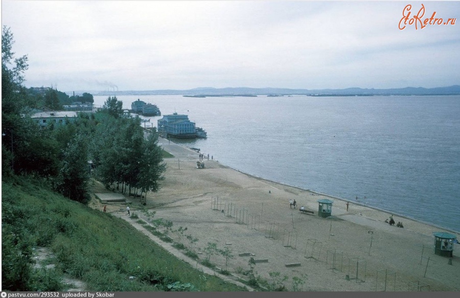 Хабаровск - Пляж и речной вокзал