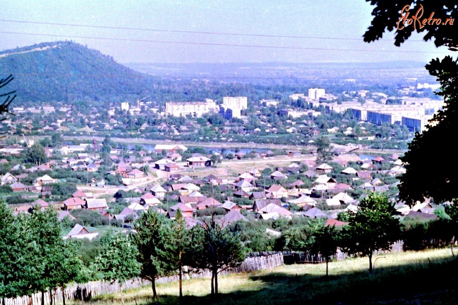 Аша - Вид с горы со стороны Козинского