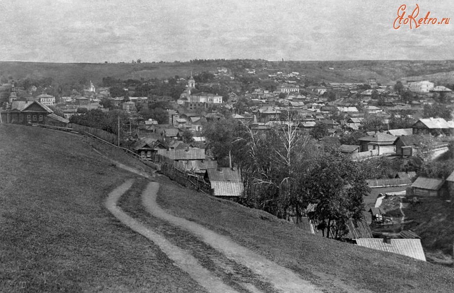 Чебоксары - Вид на город. Начало 1930-х годов