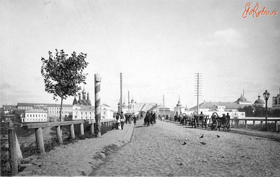 Ярославль - Дамба и мост через Которосль