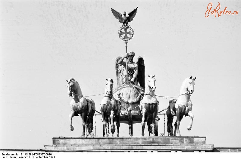 Берлин - Брандербургские ворота.