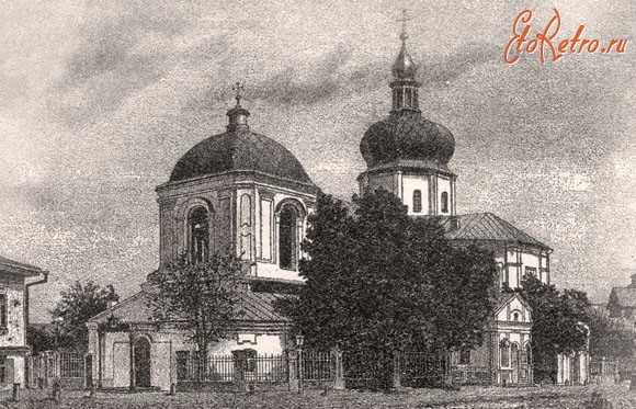 Киев - Киев.  Церковь Николы Притиска.