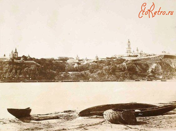 Киев - Київ  на перших фотографіях 1852 року.