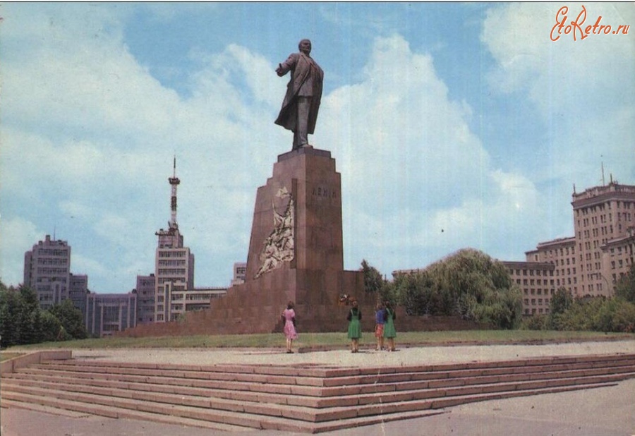 Харьков - Памятник Ленину Украина , Харьковская область , Харьков