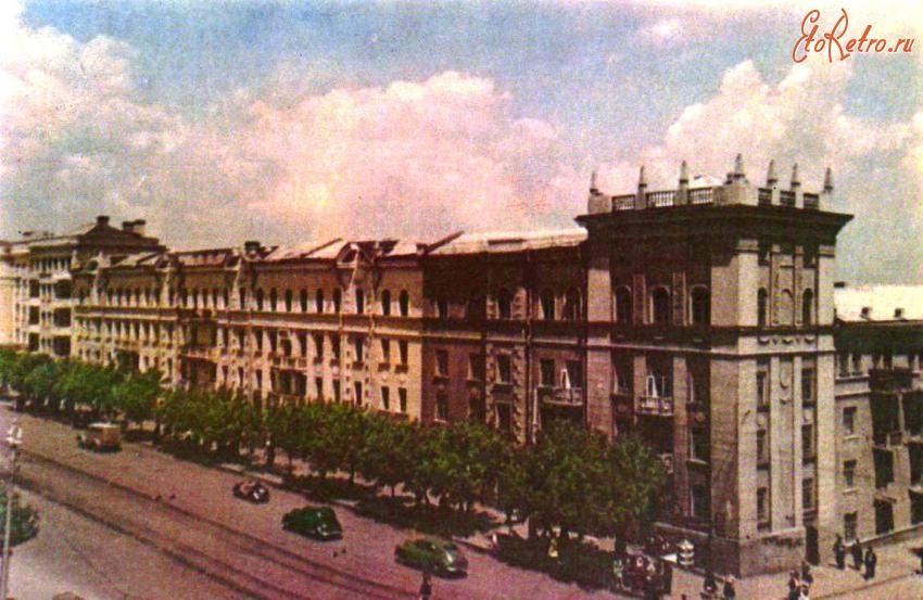 Донецк - Сталино (Донецк) в 50-е года XX столетия