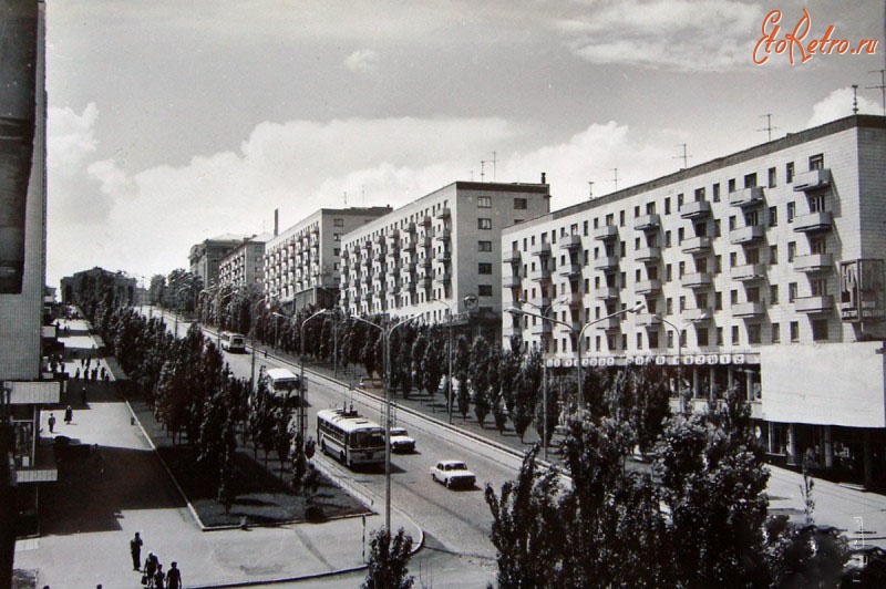 Донецк - Донецк в 70-е годы.