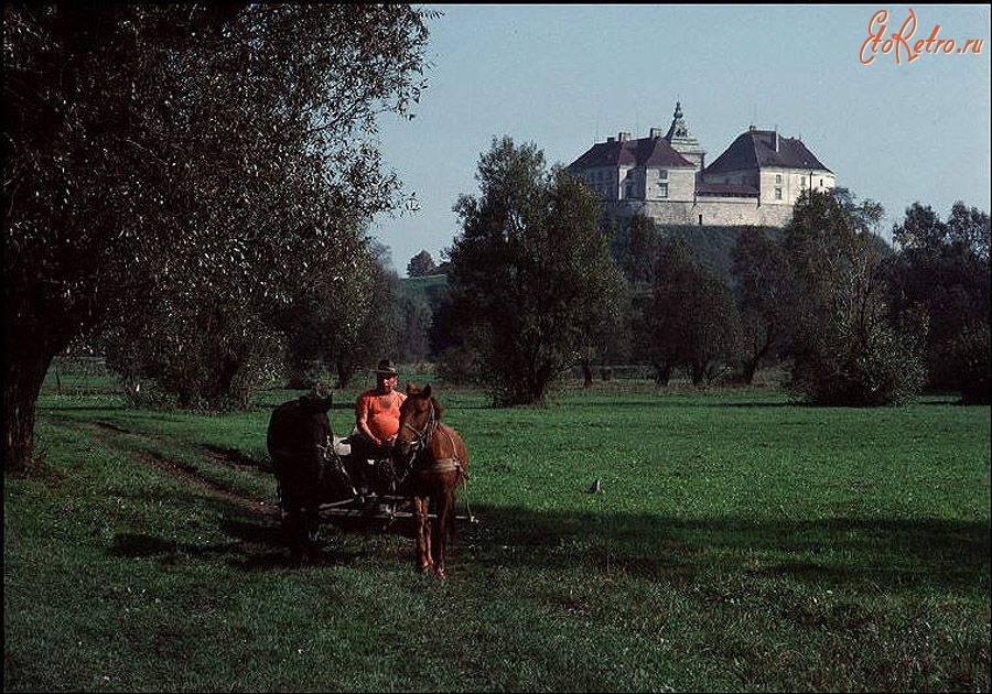 Львов - Восточный Львов, Олесский замок, построенный поляками в XIV веке. 1988 год. (Bruno Barbey)
