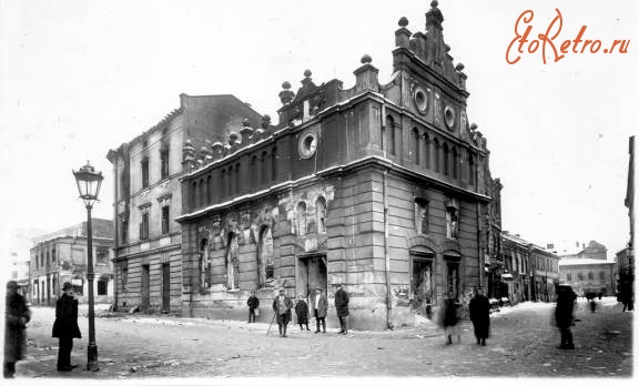 Львов - Львів.  Єврейський квартал в 1918 році.