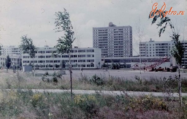 Чернобыль - Главная площадь города.