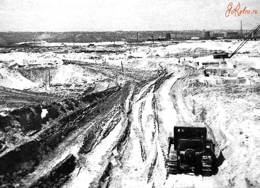Северодонецк - Строительство 1Б 1945-1946 г.