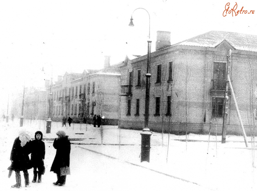 Северодонецк - 1948 г. Дома квартала 17.