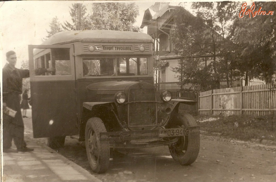 Трускавец - Трускавець.Старий курортний автобус.