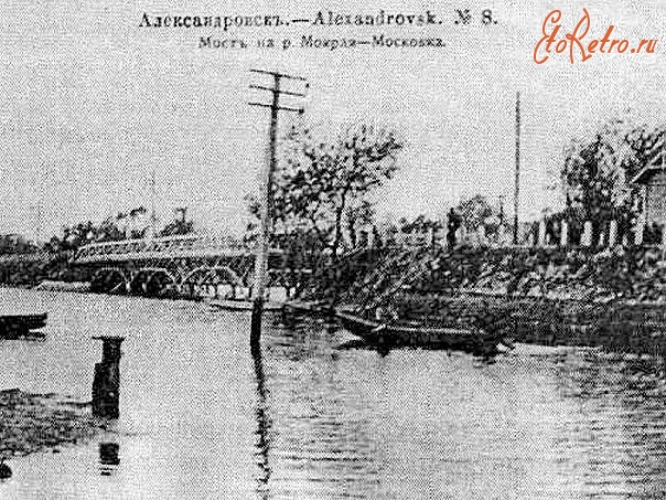 Запорожье - Автотранспортный и пешеходный мост через реку Московку (Шенвизкий мост)