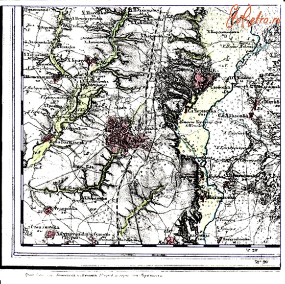 Диканька - Карта