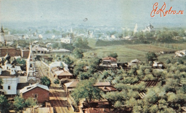 Суздаль - Панорама города.