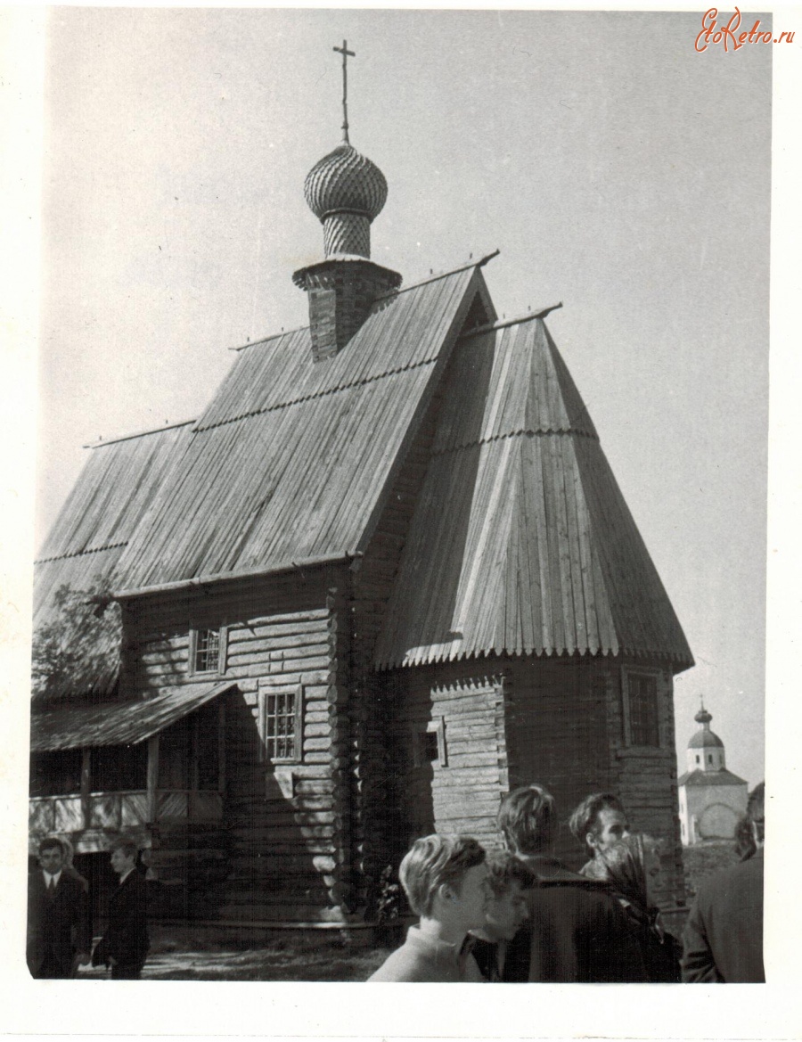 Суздаль - Никольская деревянная церковь из села Глотово.