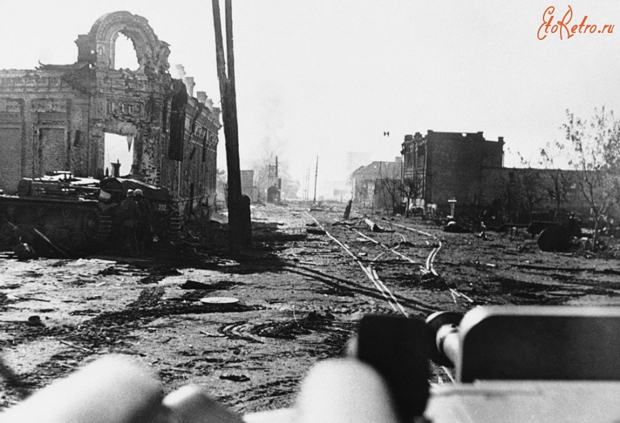 Волгоград - Руины Сталинграда, 5 ноября 1942 года. (AP Photo)