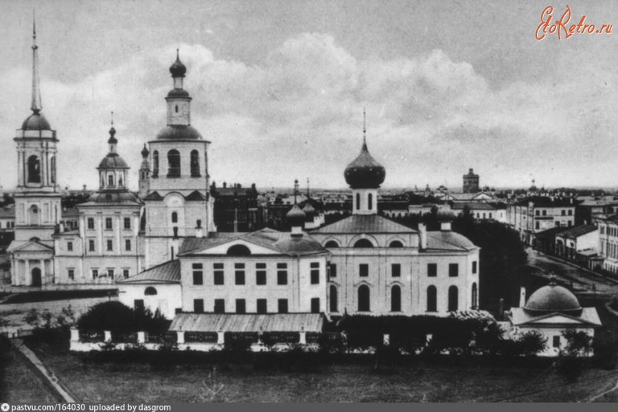 Вологда - Спасо-Всеградский собор и церковь Николая Чудотворца на Площади