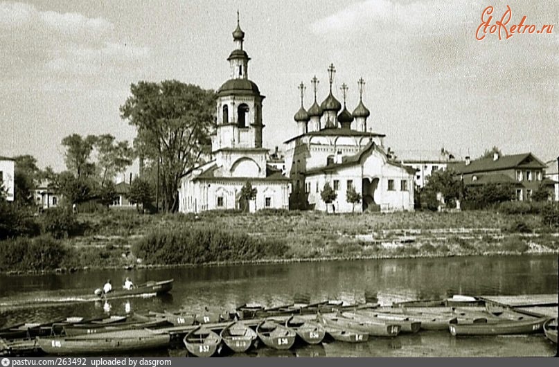Вологда - Церковь Дмитрия Прилуцкого и лодочная станция