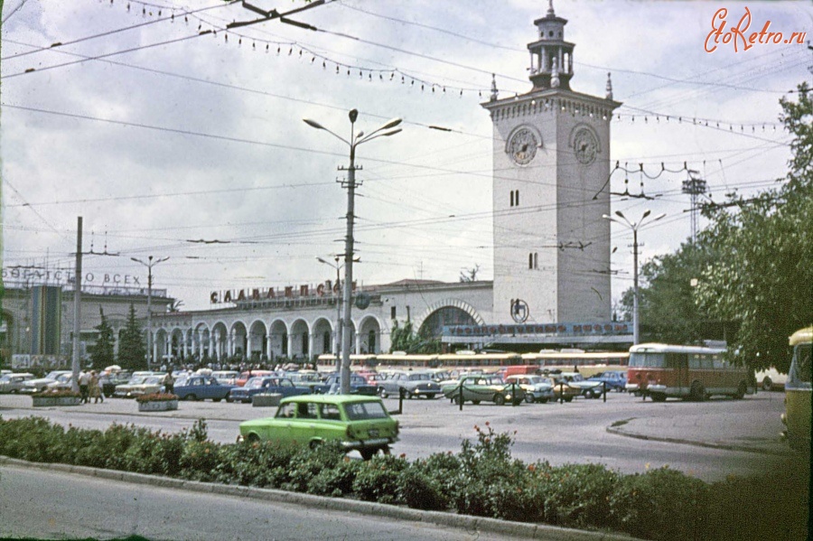 Симферополь - Симферополь, железно-дорожный вокзал